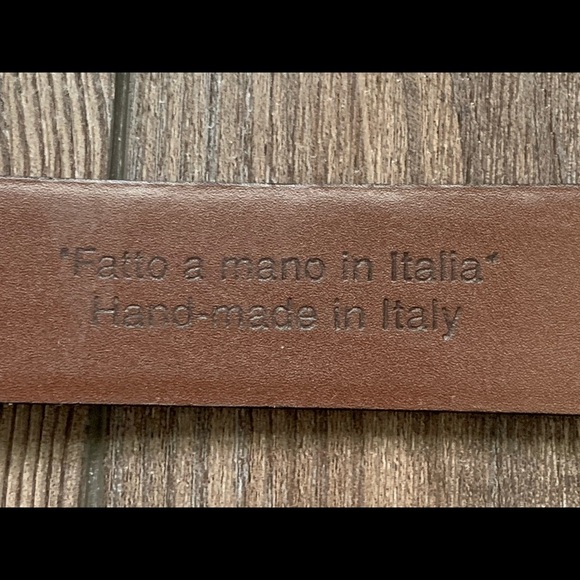 Cato a Mano hand made leather belt